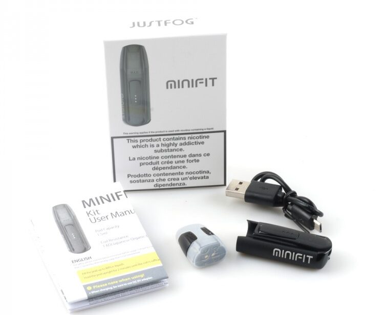 Justfog Minifit Kit Kutu İçeriği