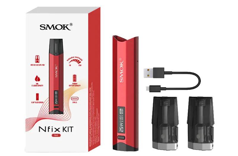 Smok Nfix Pod Kit Kutu İçeriği