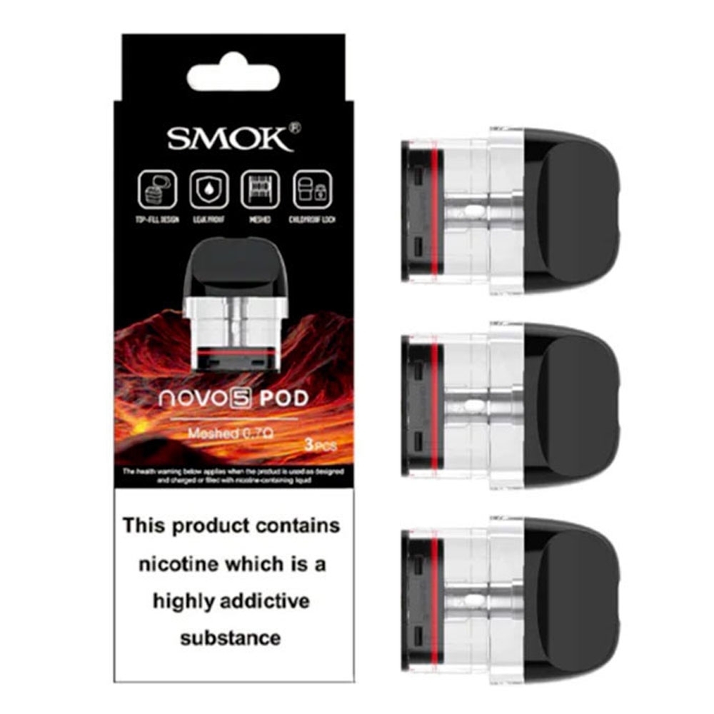 Smok Novo 5 Kartuş Kutu İçeriği