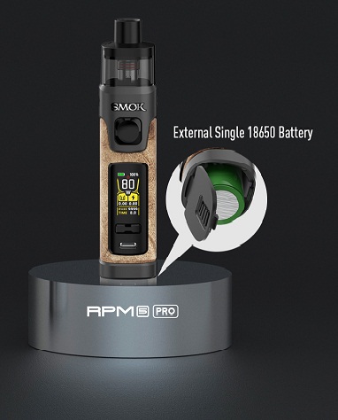 Smok RPM 5 Pro Kit Harici Batarya