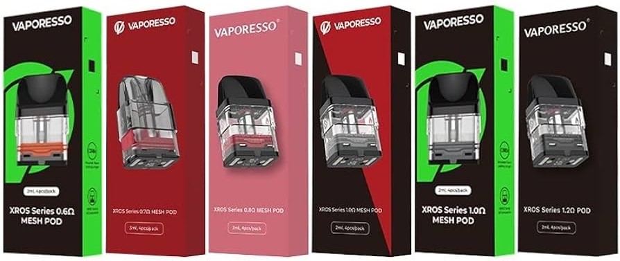 Vaporesso Xros 3 Uyumlu Kartuş Çeşitleri
