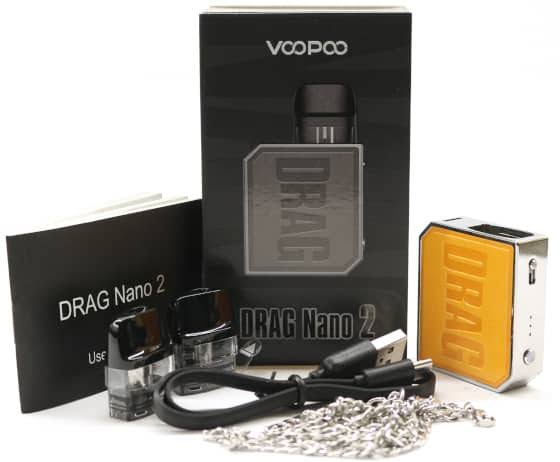 Voopoo Drag Nano 2 Kutu İçeriği