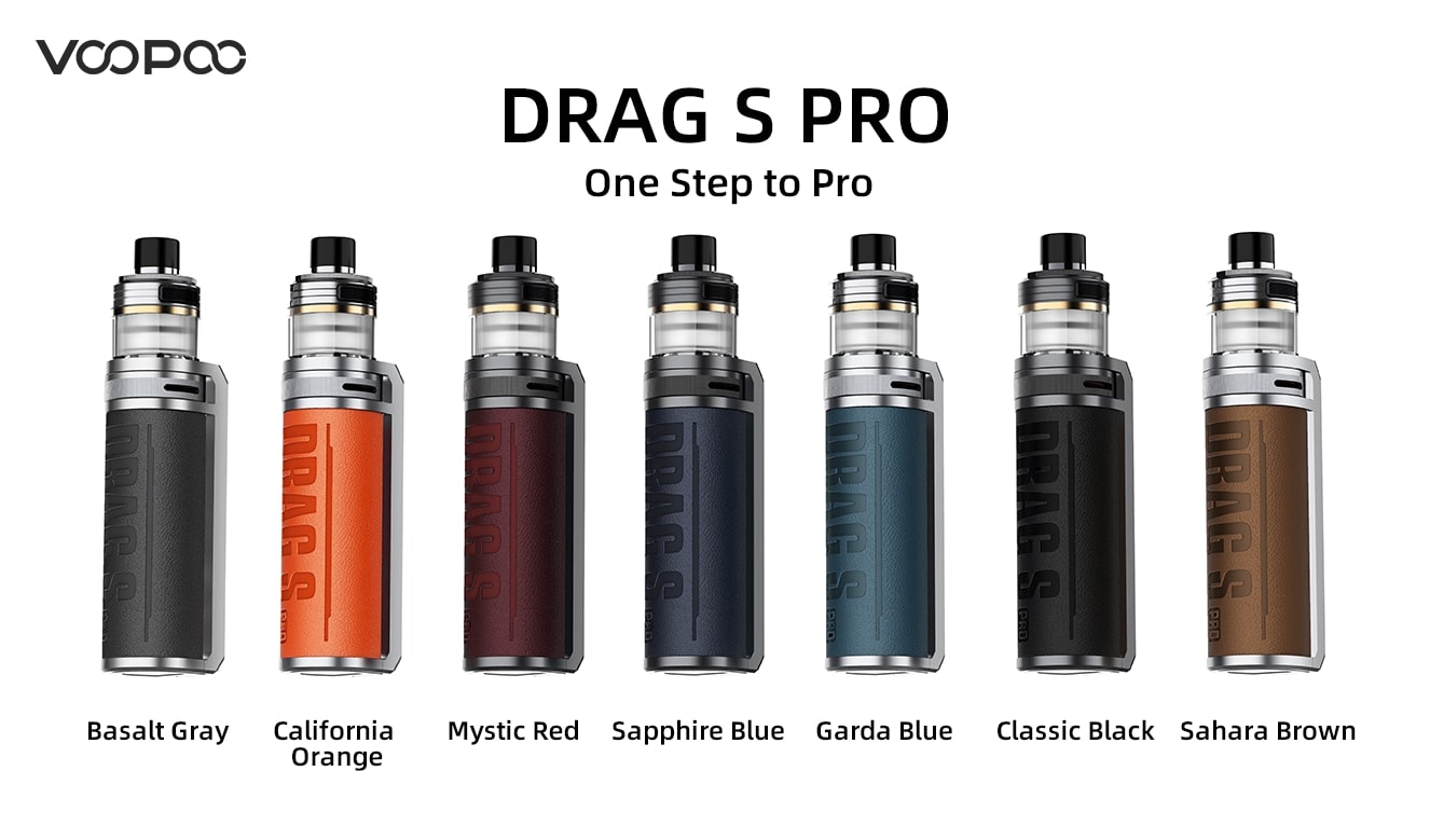 Voopoo Drag S Pro Renk Seçenekleri